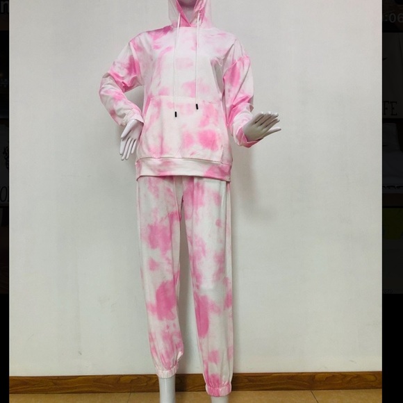 Tie dye hoodies & joggers set - Picture 6 of 7